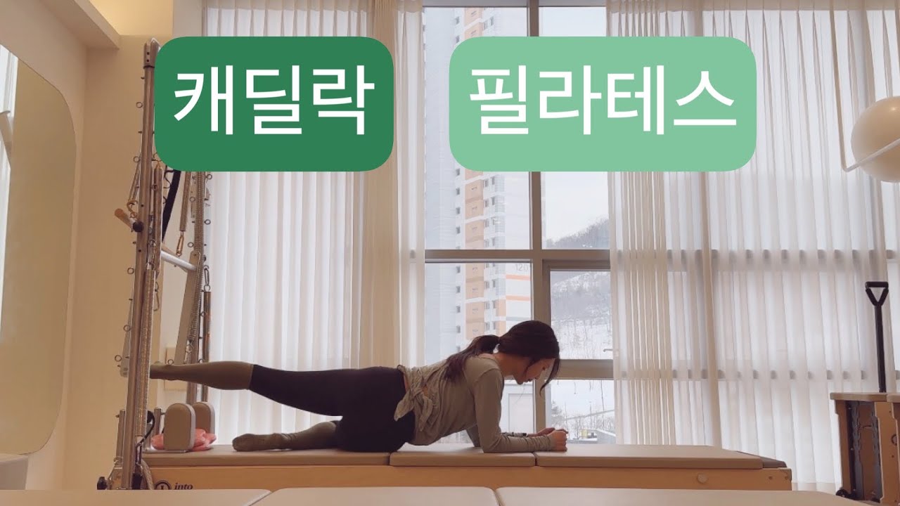 캐딜락 필라테스 : 🐻15분🐻온몸을 쫀득하게 채우는 시퀀스