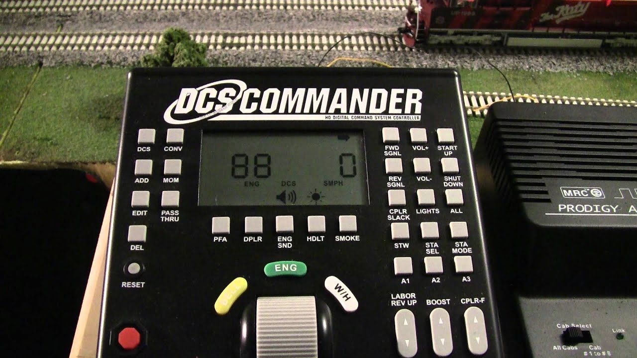 Обзор MTH DCS Commander