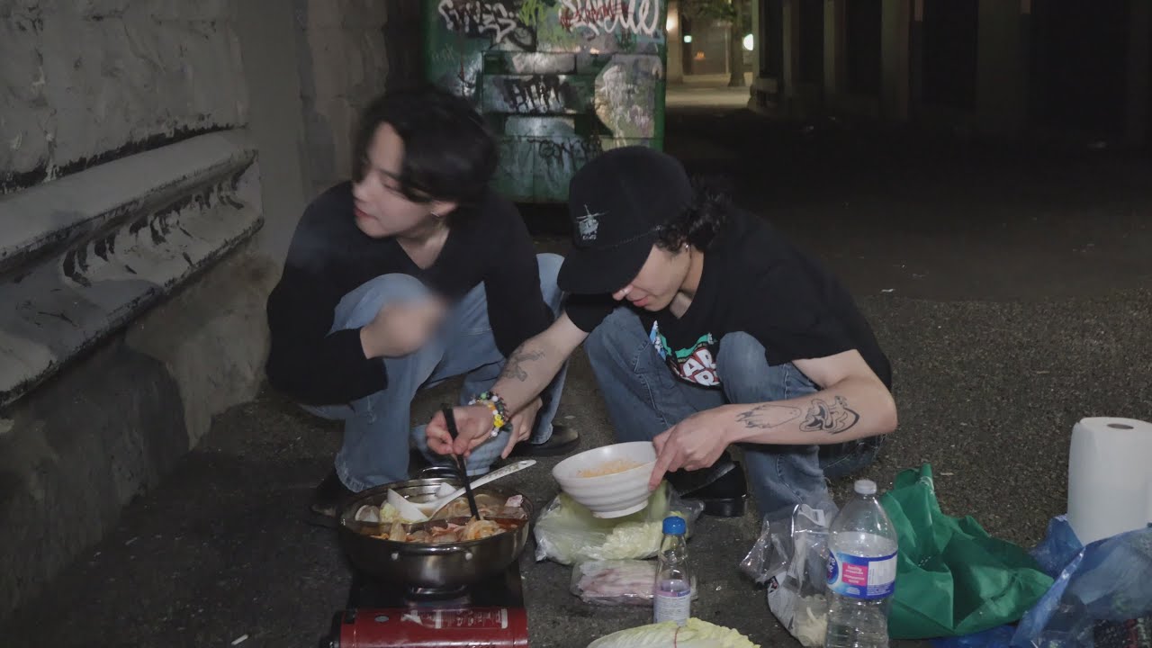 Smoking and Eating Hot Pot