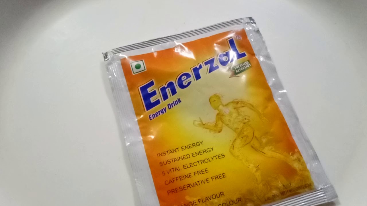 Enerzal Energy Drink 5 vital electrolytes ,instant energy
