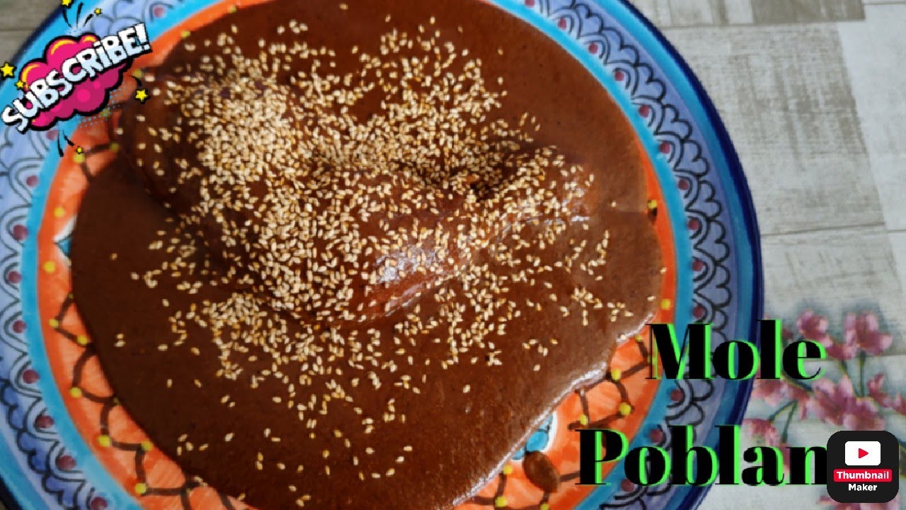 Auténtico Mole Poblano receta De Principio a Fin🤤❤️
