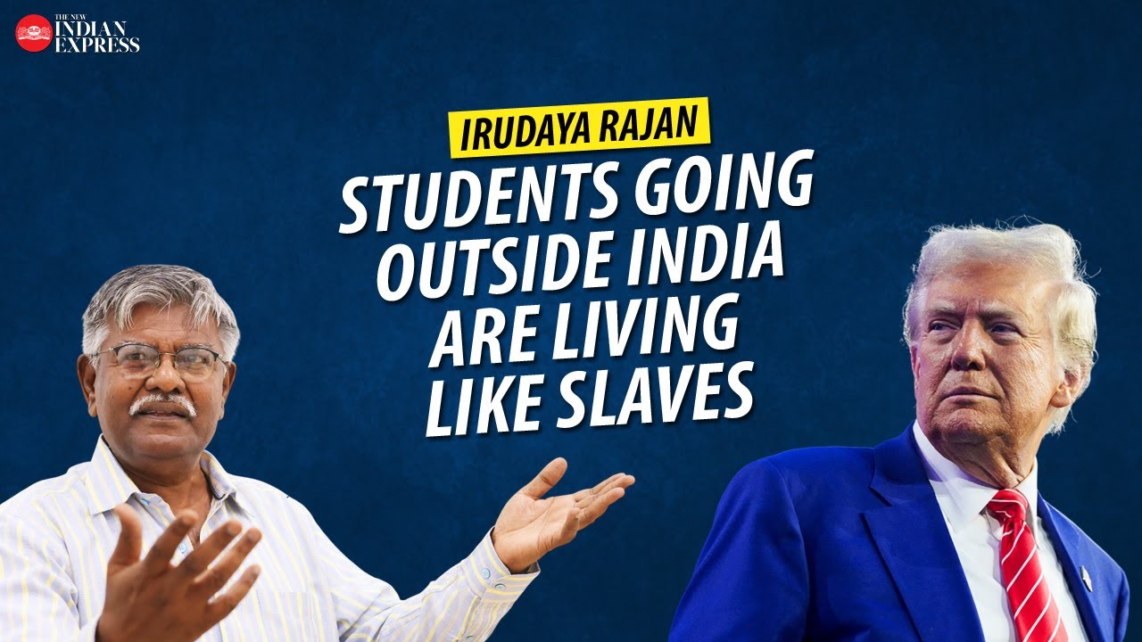 'They have become second class citizens' - Irudaya Rajan | Interview | America | TNIE Kerala