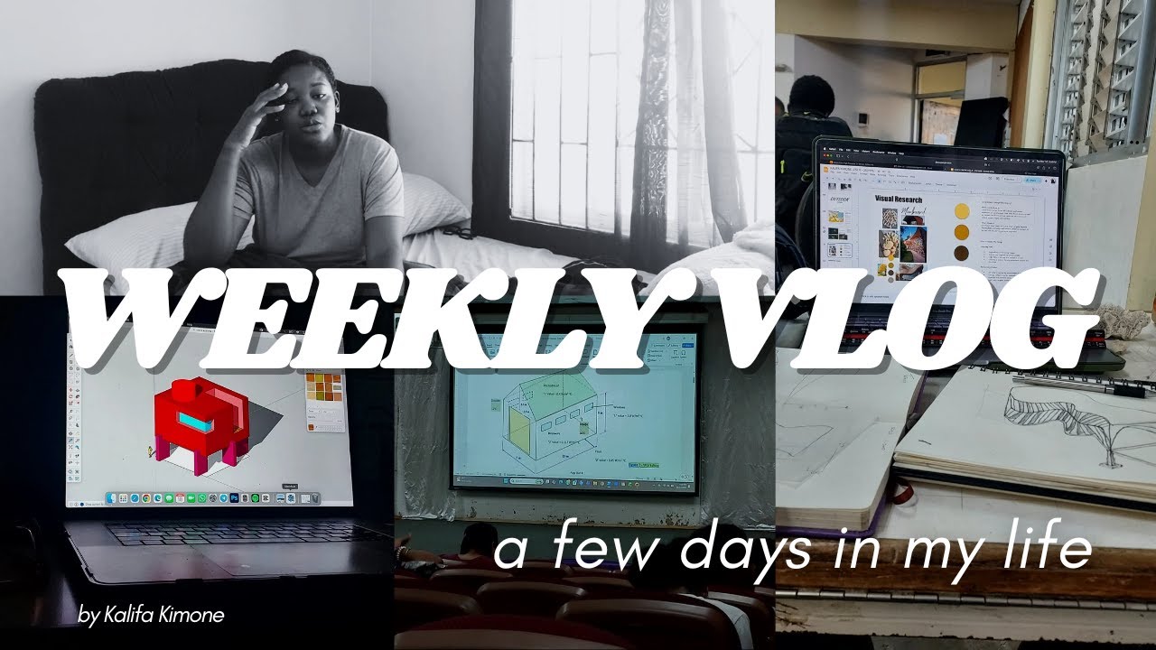 A Few Realistic Days in My Life as a 2nd Year Architecture Student 🏛️ | Weekly Vlog