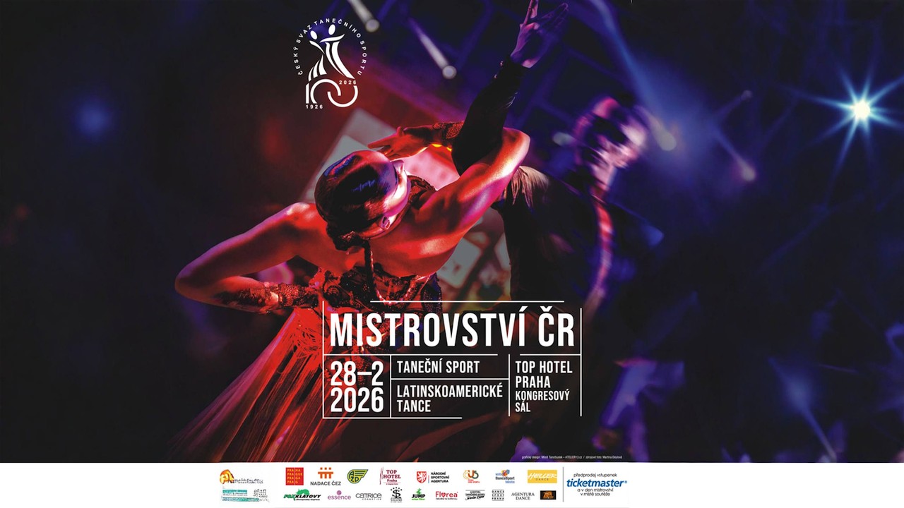 Mistrovství ČR 2026 v taneční sportu - latinskoamerické tance
