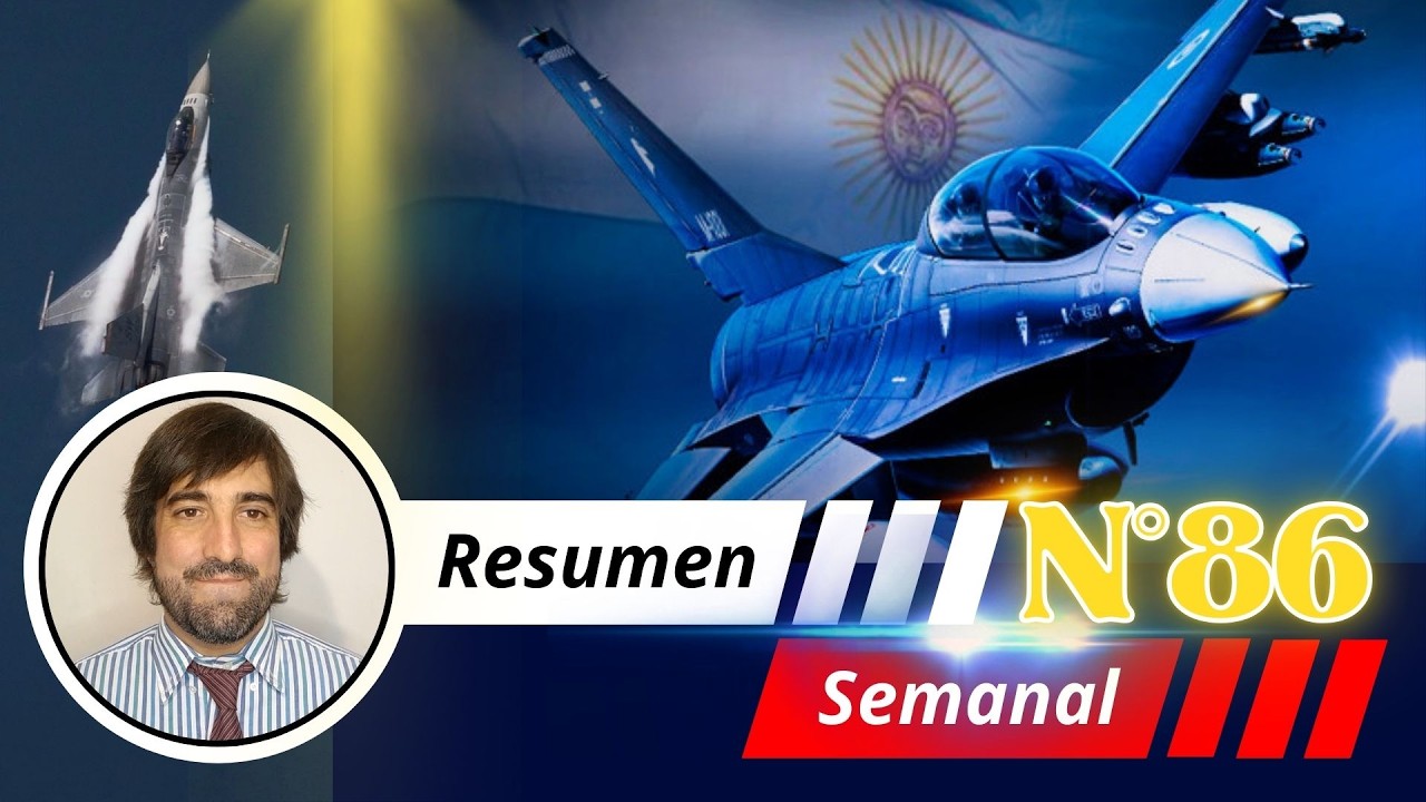 Resumen Semanal N°86 - Los F-16 argentinos comenzarán a volar en marzo, contramedidas para los A400M