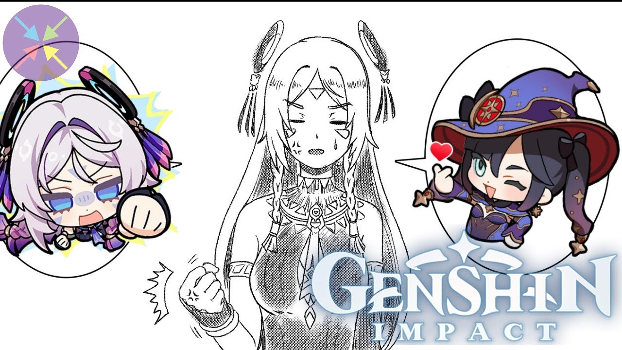 Citlali VS Mona (Genshin Impact Comic Dub)