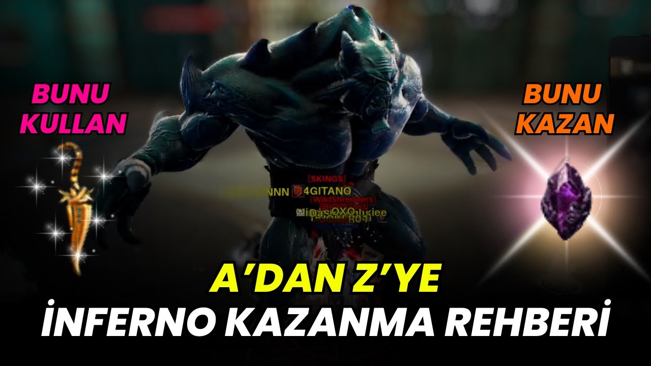 A'DAN Z' YE İNFERNO KAZANMA REHBERİ RİSE ONLİNE
