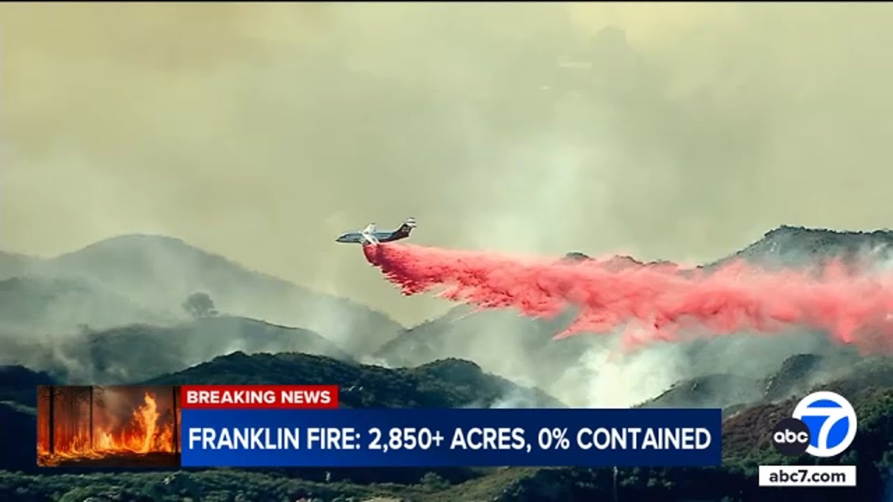 Officials give update on Franklin Fire in Malibu