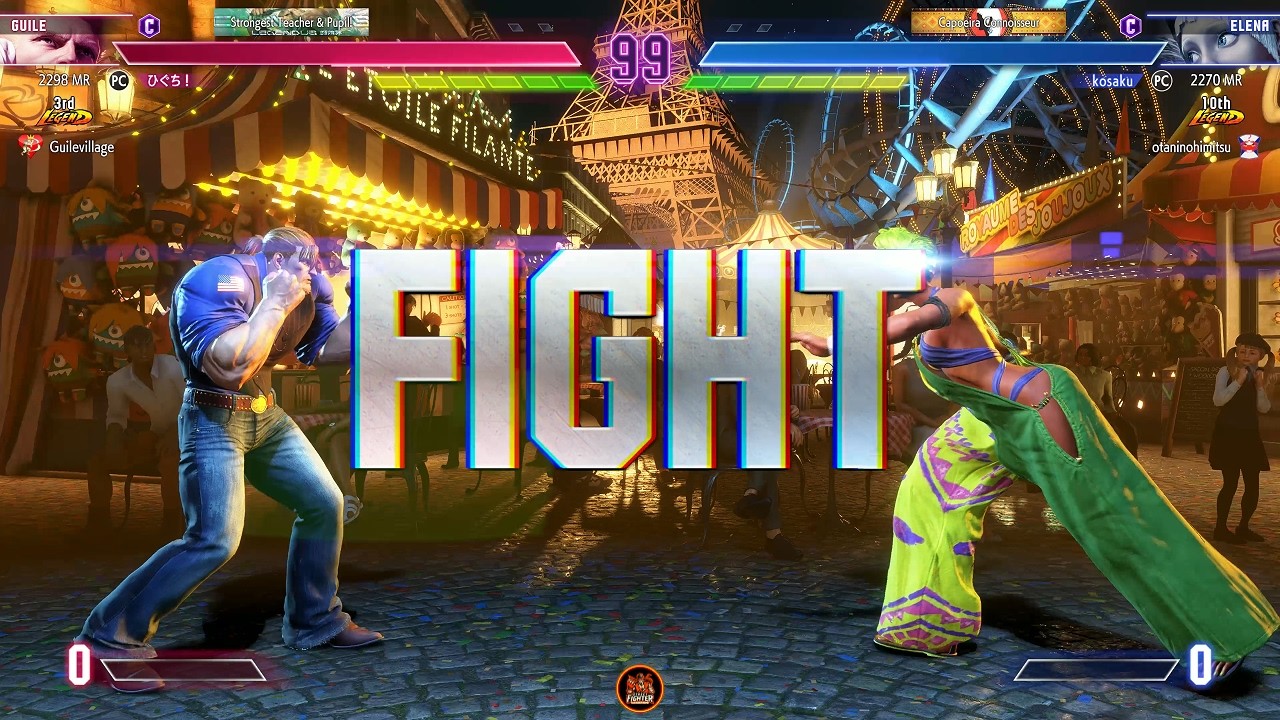 SF6 | Higuchi (#1 Guile) VS Kosaku (#2 Elena) High Level Gameplay #sf6guile #sf6elena