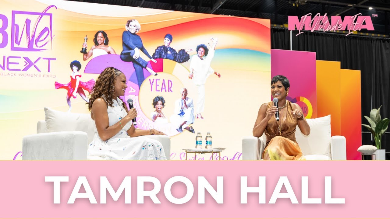 Tamron Hall talks leaving The Today Show, betting on herself, love, motherhood & ignoring the haters