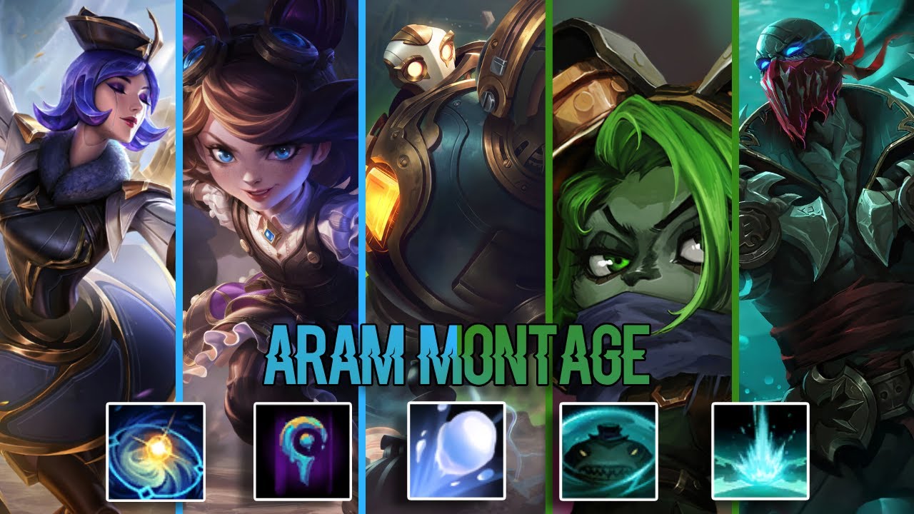 Best Aram Moments - League Of Legends #22