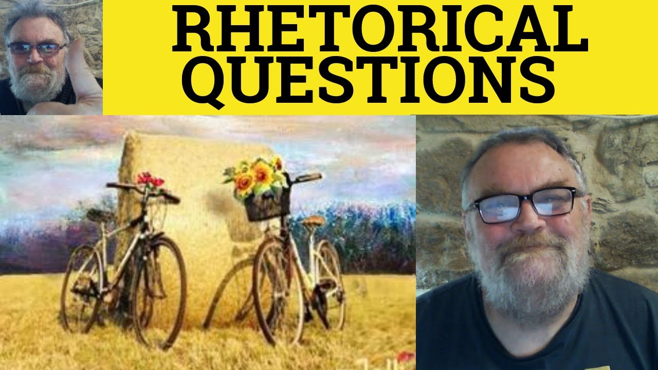 🔵 Rhetorical Questions Meaning - Rhetorical Questions Examples - Rhetorical Questions Definition