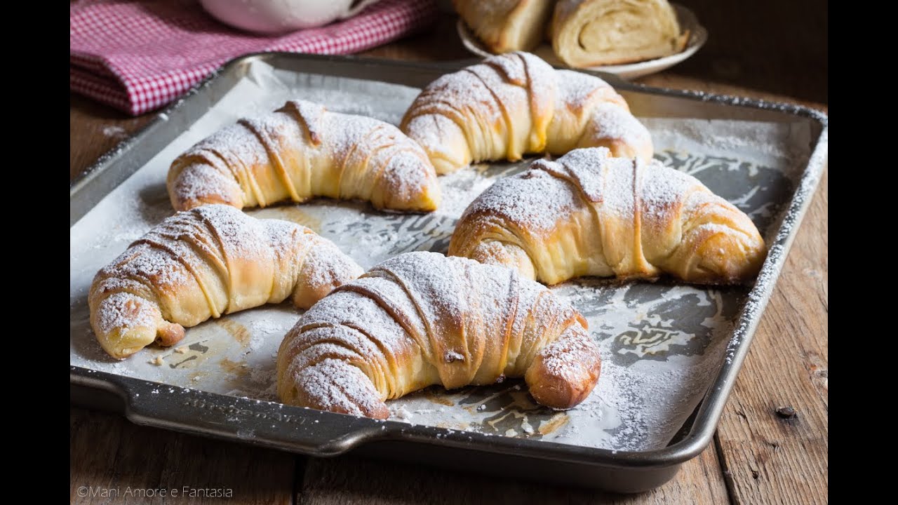 Cornetti sfogliati semplificati