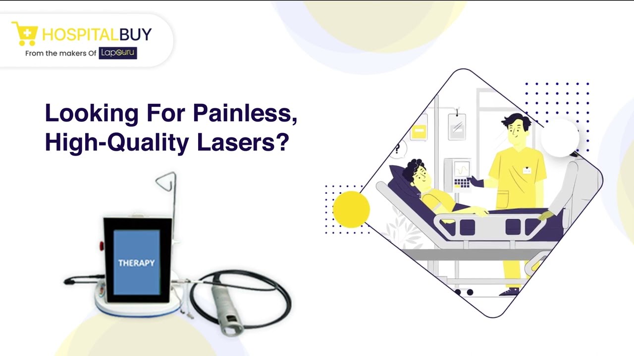 Get remarkable precision with HospitalBuy's high-quality lasers