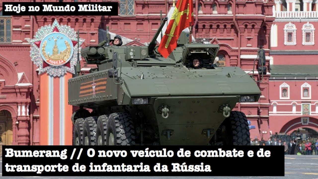 Bumerang, o novo veículo de combate e de transporte de infantaria da Rússia