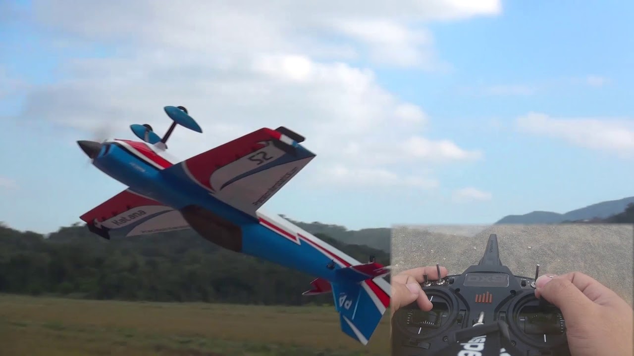 Precision Aerobatics Katana 52 raw and uncut part 2 flown by Daniel Dominguez