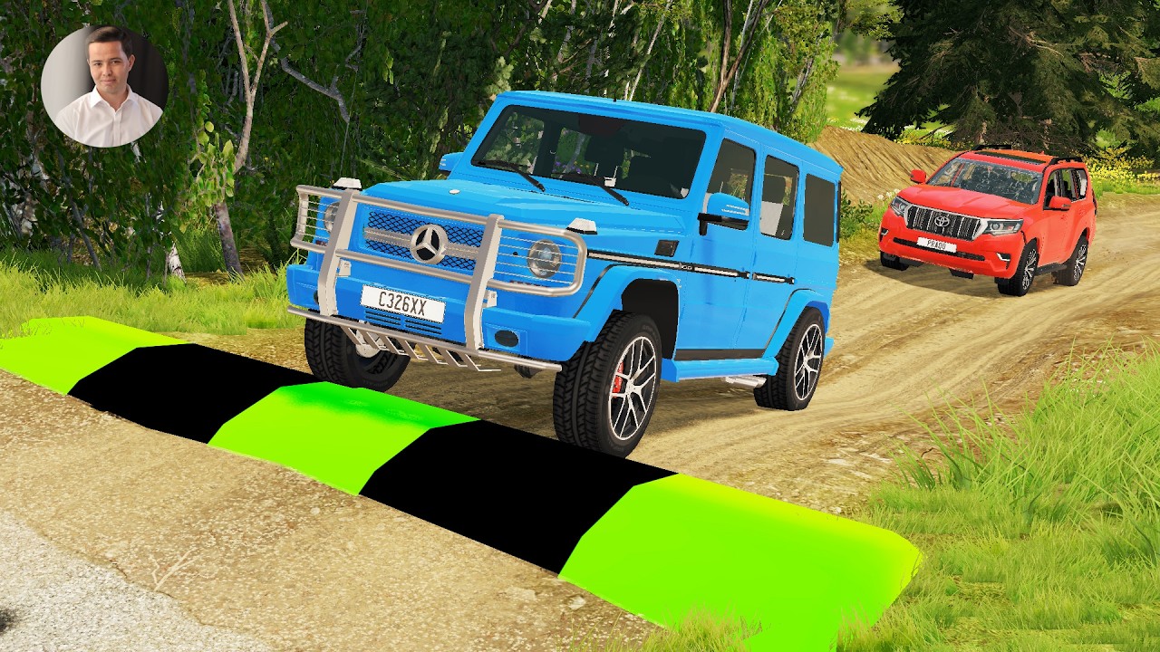 Cars vs Speed Bump  #0019