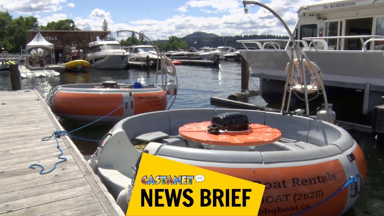 BBQ Boat on Okanagan Lake