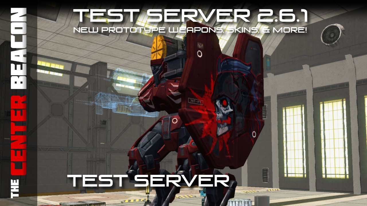 War Robots | Test Server 2.6.1 - New Prototype Weapons, Skins, & More!
