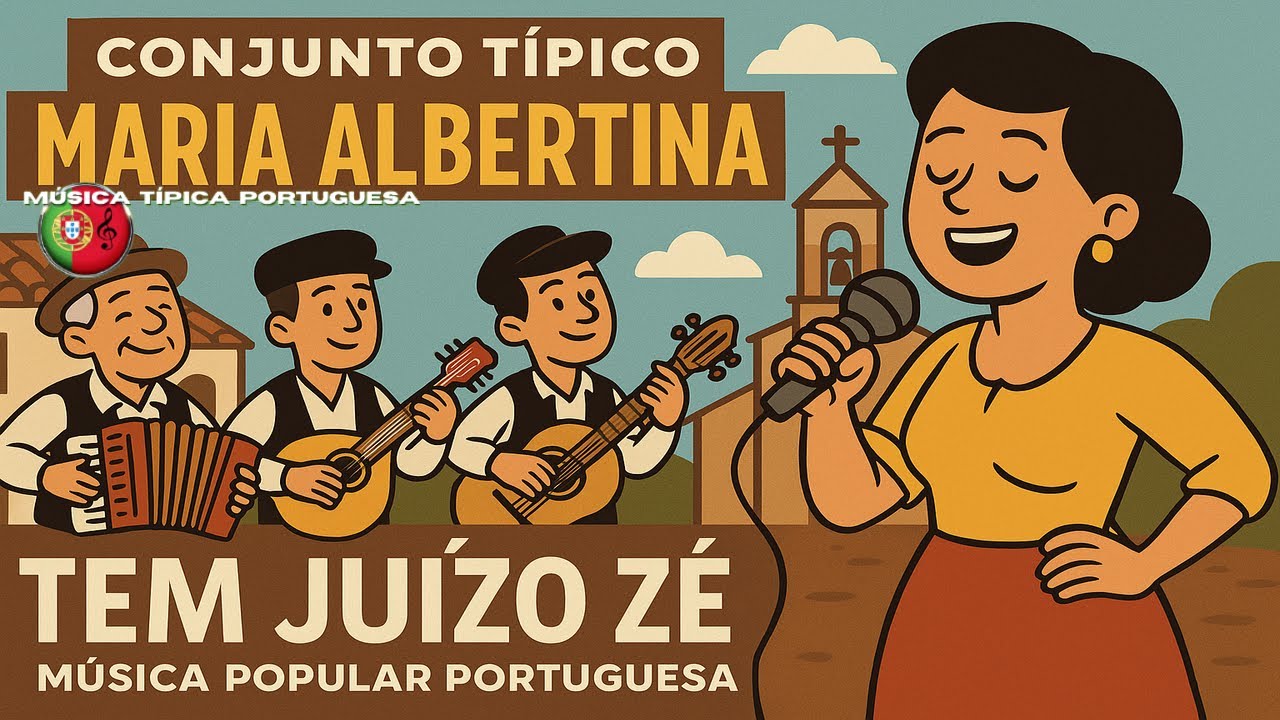 🎵 Conjunto Típico Maria Albertina – Tem Juízo Zé (Música Popular Portuguesa) 🇵🇹