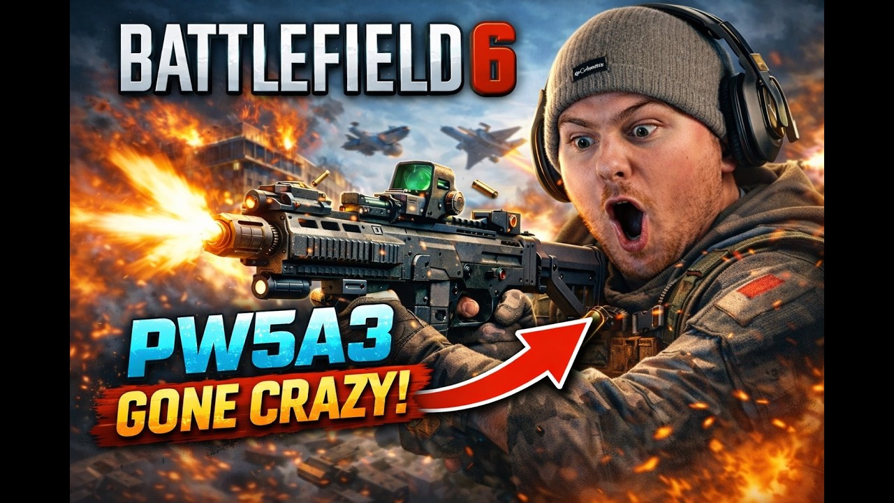 PW5A3 goes INSANE in Battlefield 6!