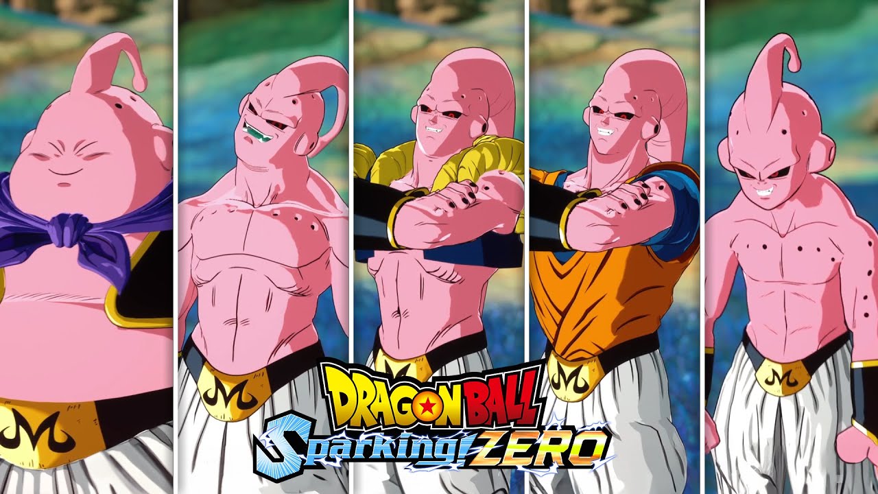 Dragonball Sparking Zero Fat Buu, Super Buu, Buutenks, Buuhan & Kid Buu Gameplay/Showcase