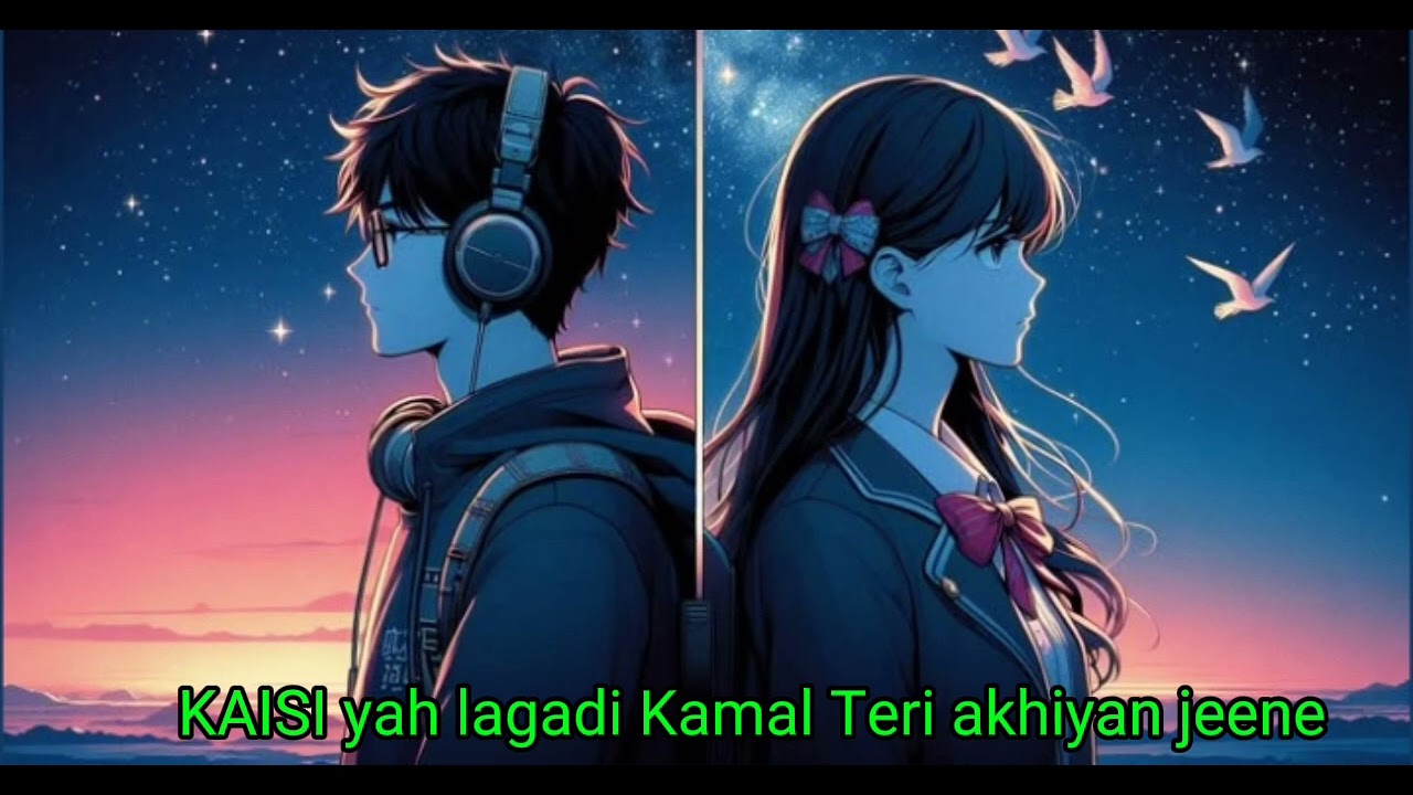 KISI YAH LAGADI KAMAL TERE AKHIYAN JEENE VISHAL SINGH MUSIC 🎵❤️‍🩹💕👀