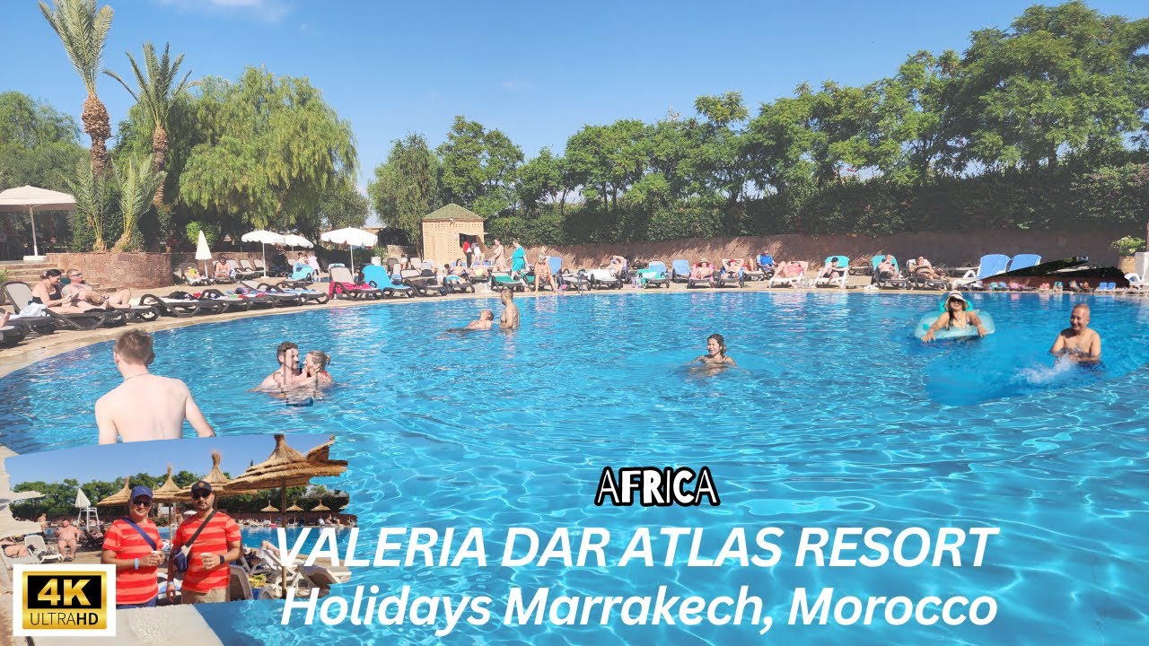 VALERIA DAR ATLAS RESORT 🏊‍♂️ Holidays👯‍♀️ Marrakech, Morocco, Africa 🌴 Part 1, Bali Vibes in Africa