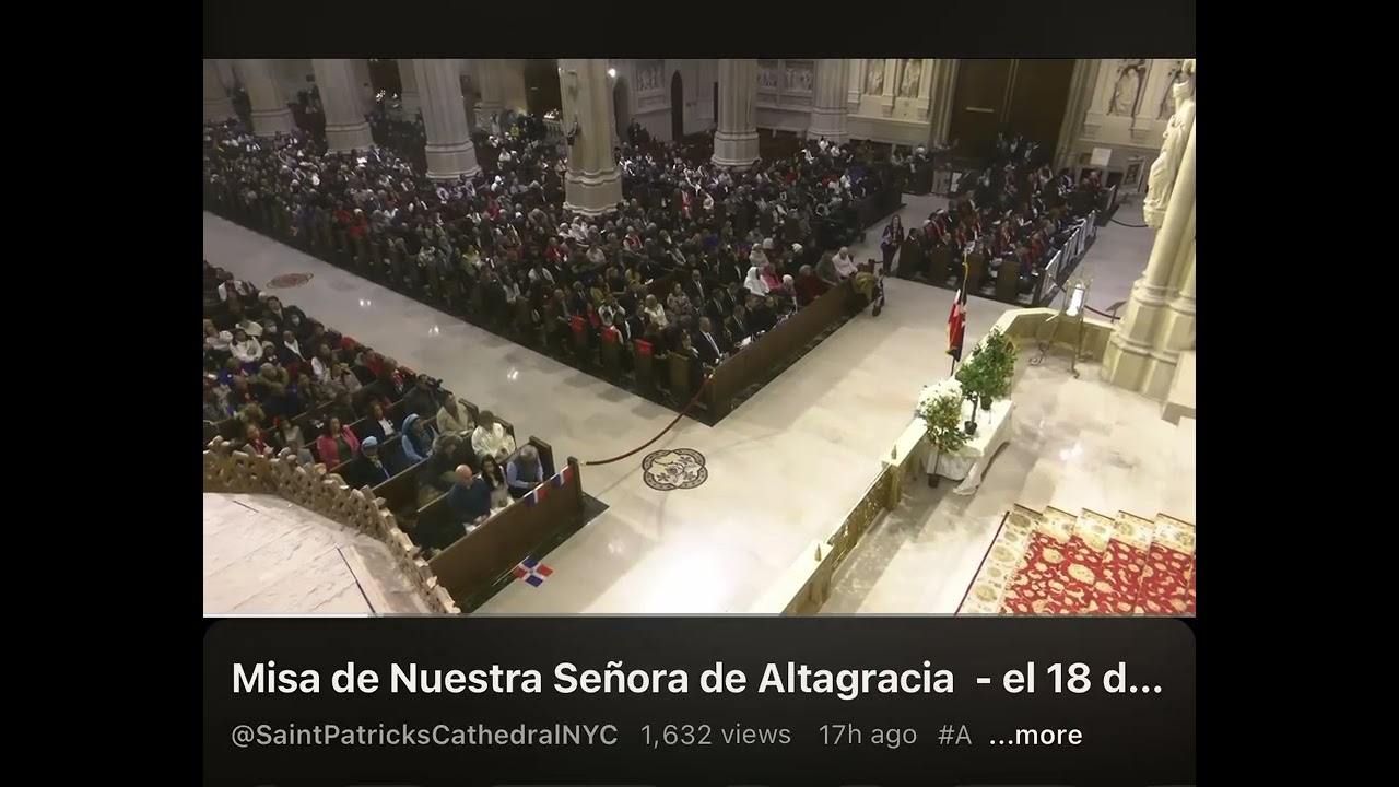 Magnificat- Misa en honor a Nuestra Señora de la Altagracia, Catedral de San Patricio.