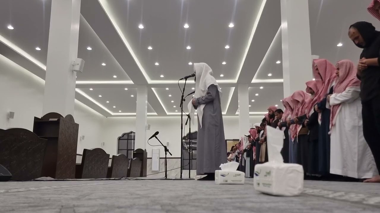 أول مغربيه للقارئ عبدالكريم الزغيبي في إفتتاح جامع نور الهدى شيبة الحمد ١٤٤٦/٨/٢٧