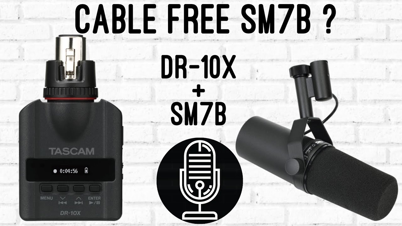 One Of My Favorite Devices!  Tascam DR-10X - XLR Plug On Recorder For Dynamic & Ribbon Mics On SM7B