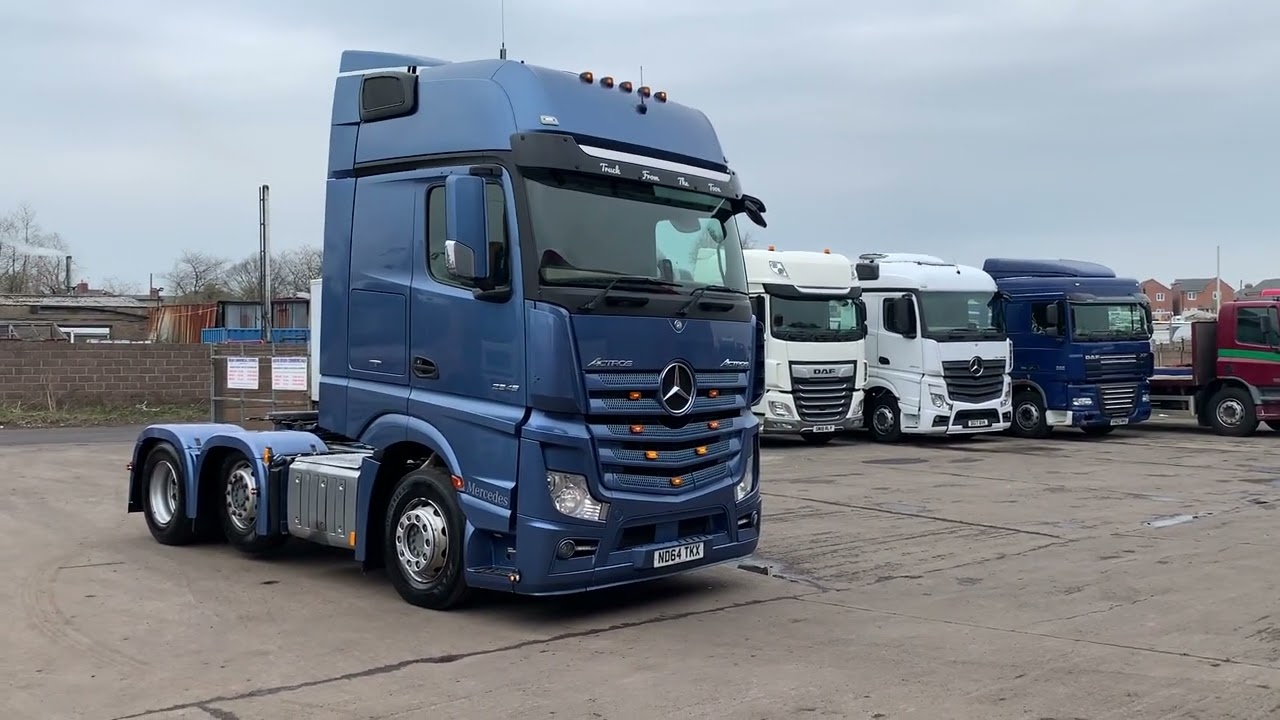 **FOR SALE** 2014 Mercedes Actros 2545 GigaSpace Cab MP4 - Dixon Commercial Exports Ltd