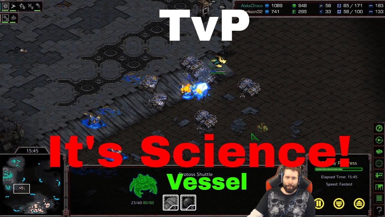 Starcraft Remastered ladder EP: 7 [ TvP It's Science! ]