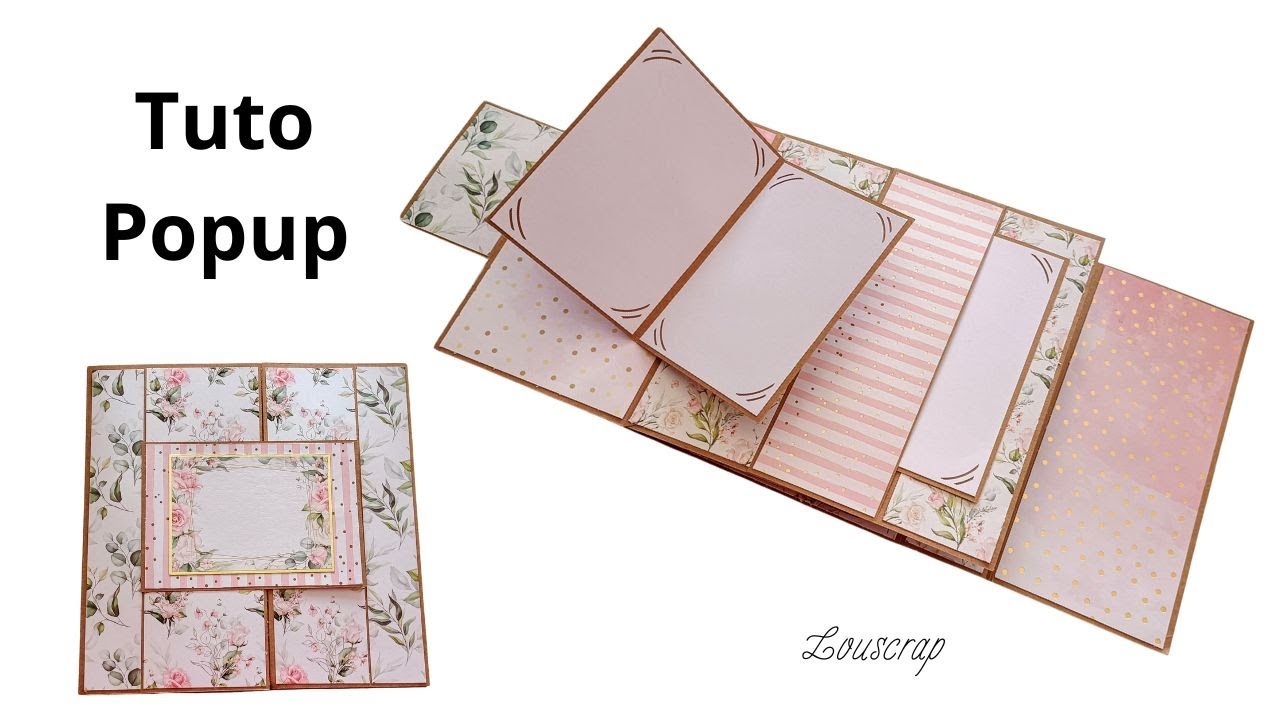 Tuto popup #scrapbooking