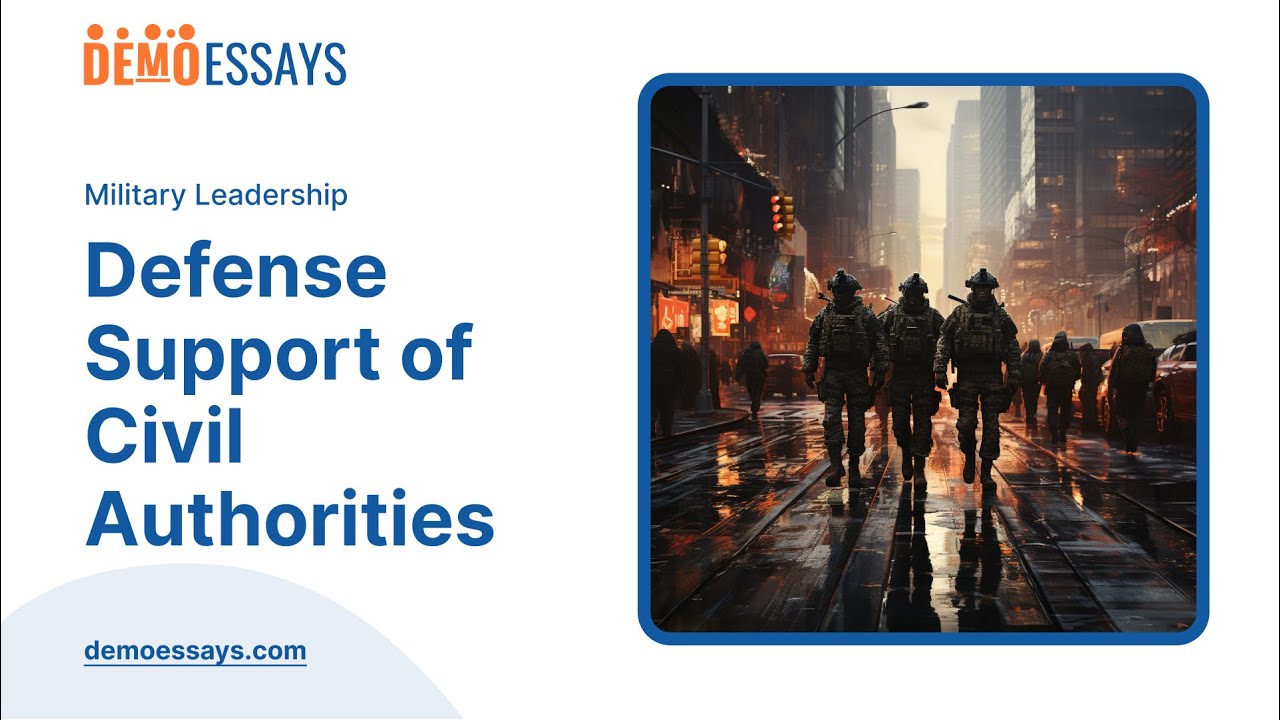 Defense Support of Civil Authorities - Essay Example