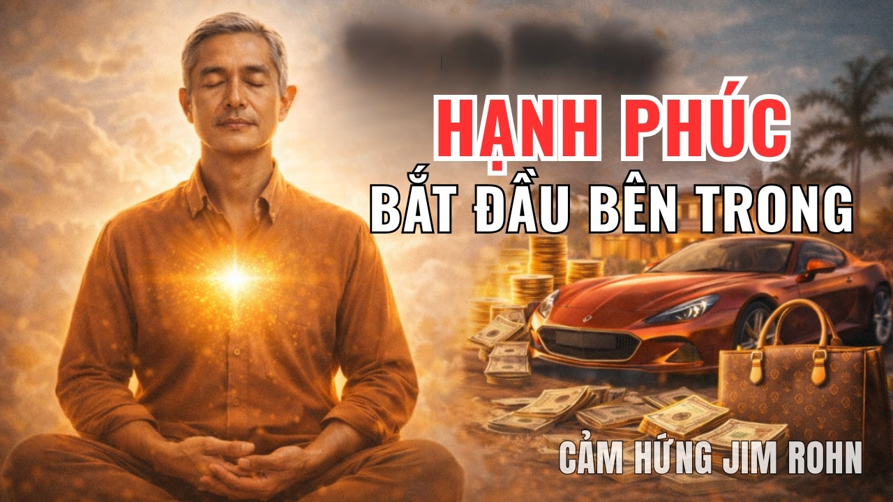 Hạnh Phúc Thật Sự Bắt Đầu Từ Nội Tâm, Không Từ Hoàn Cảnh | Cảm Hứng Jim Rohn
