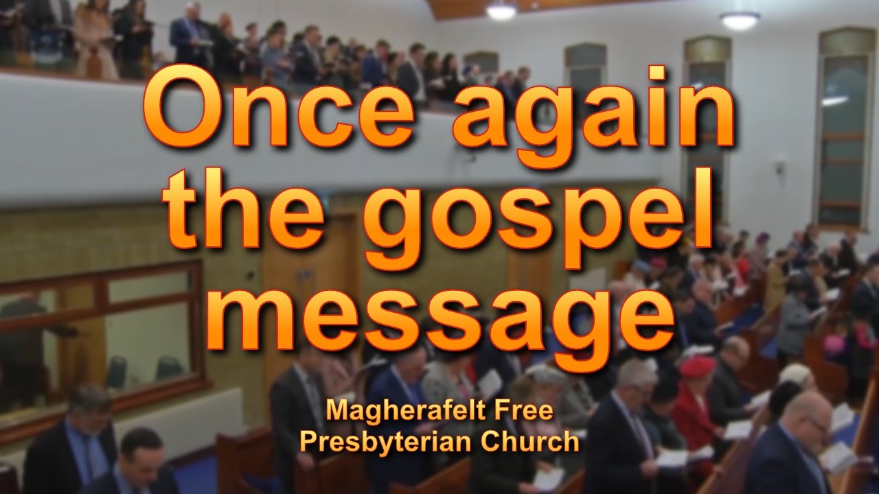 Once again the gospel message
