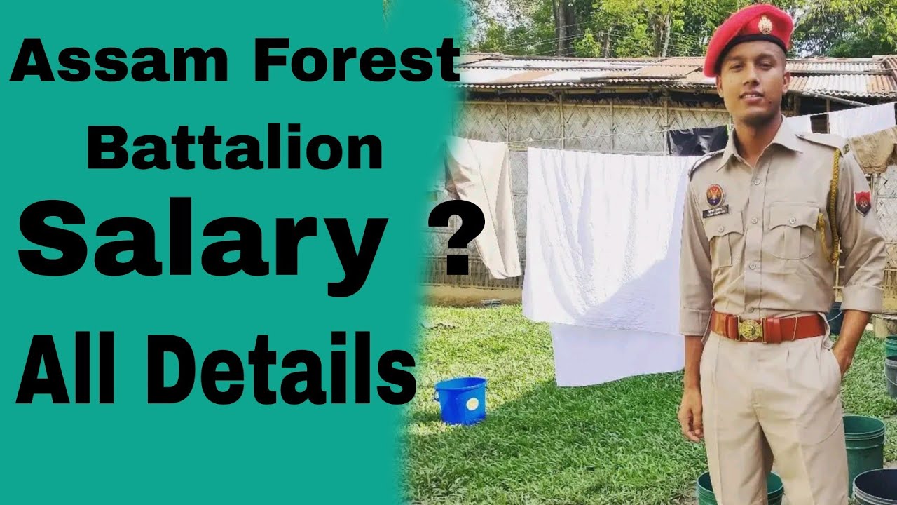 Assam Forest Battalion Salary All Details || Before Training After Training 🚔🇮🇳