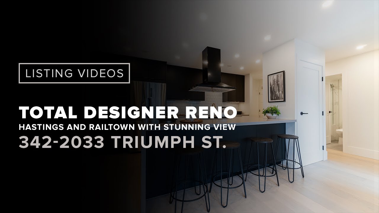 COMPLETELY RE-REDESIGNED TOP FLOOR HASTINGS CONDO FOR SALE, JUST SOLD! 2033 TRIUMPH STREET VANCOUVER