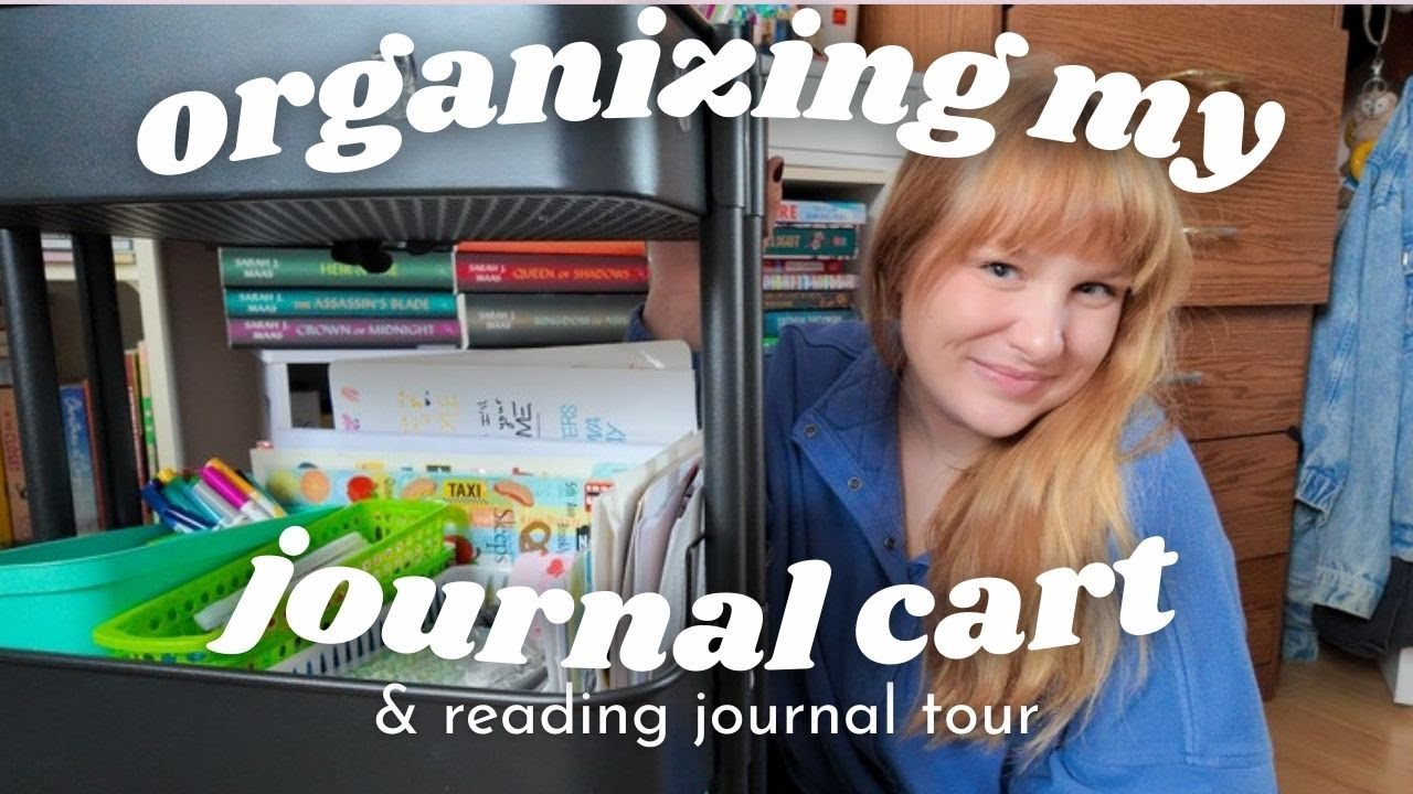 Organize My Journaling Supplies (& 2026 Reading Journal Setup)