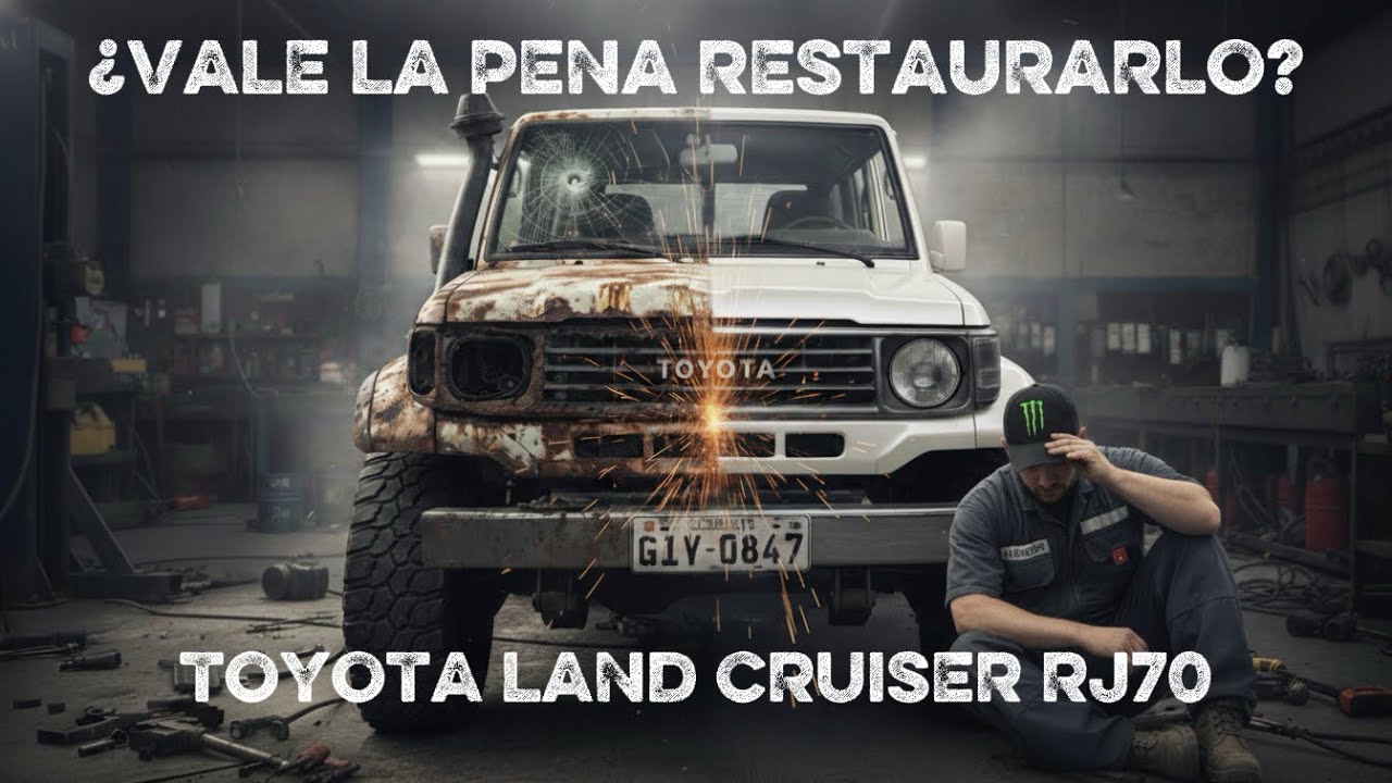 LO QUE EL OFF ROAD LE HIZO A ESTE LAND CRUISER