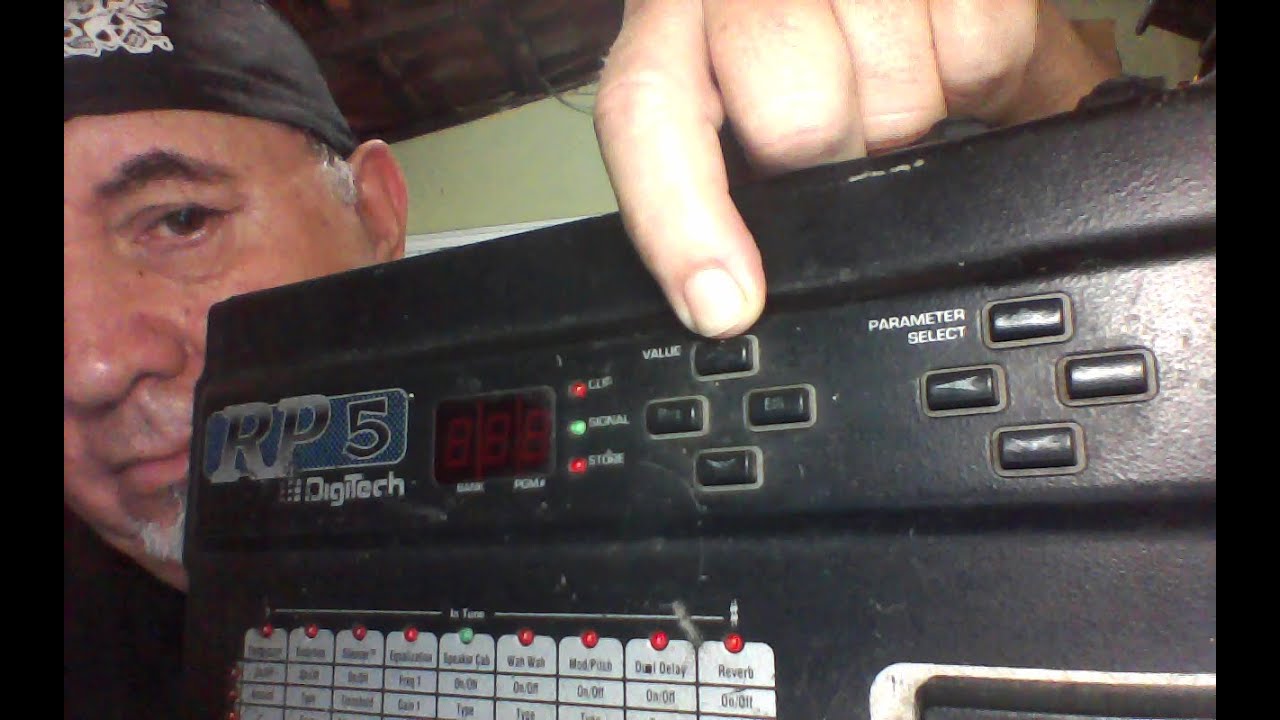 Como Resetar Pedaleira DigiTech RP5