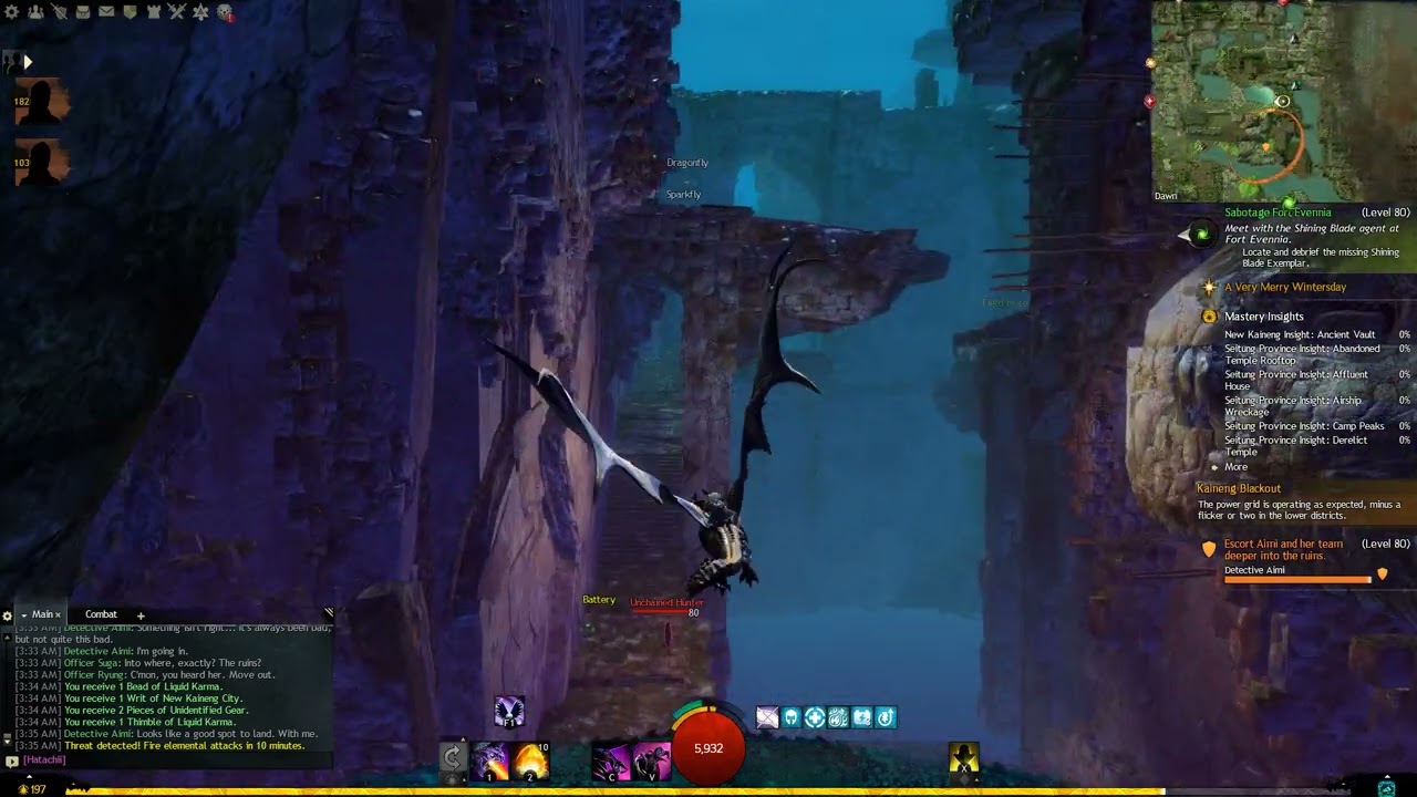 Gw2 - New Kaineg City Ancient Vault Mastery Insight Location