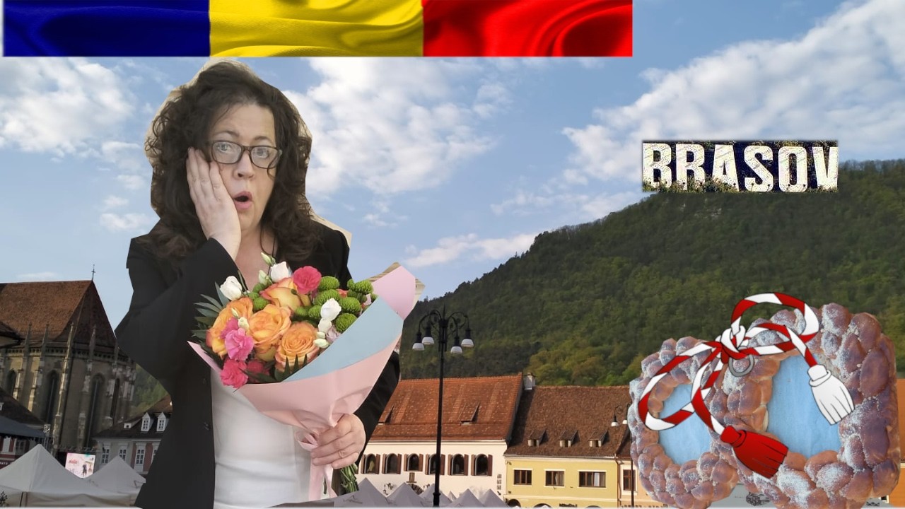 Martie, la Brașov prin piață și florării. Ce am văzut la Festivalul mucenicilor#brasov #martie