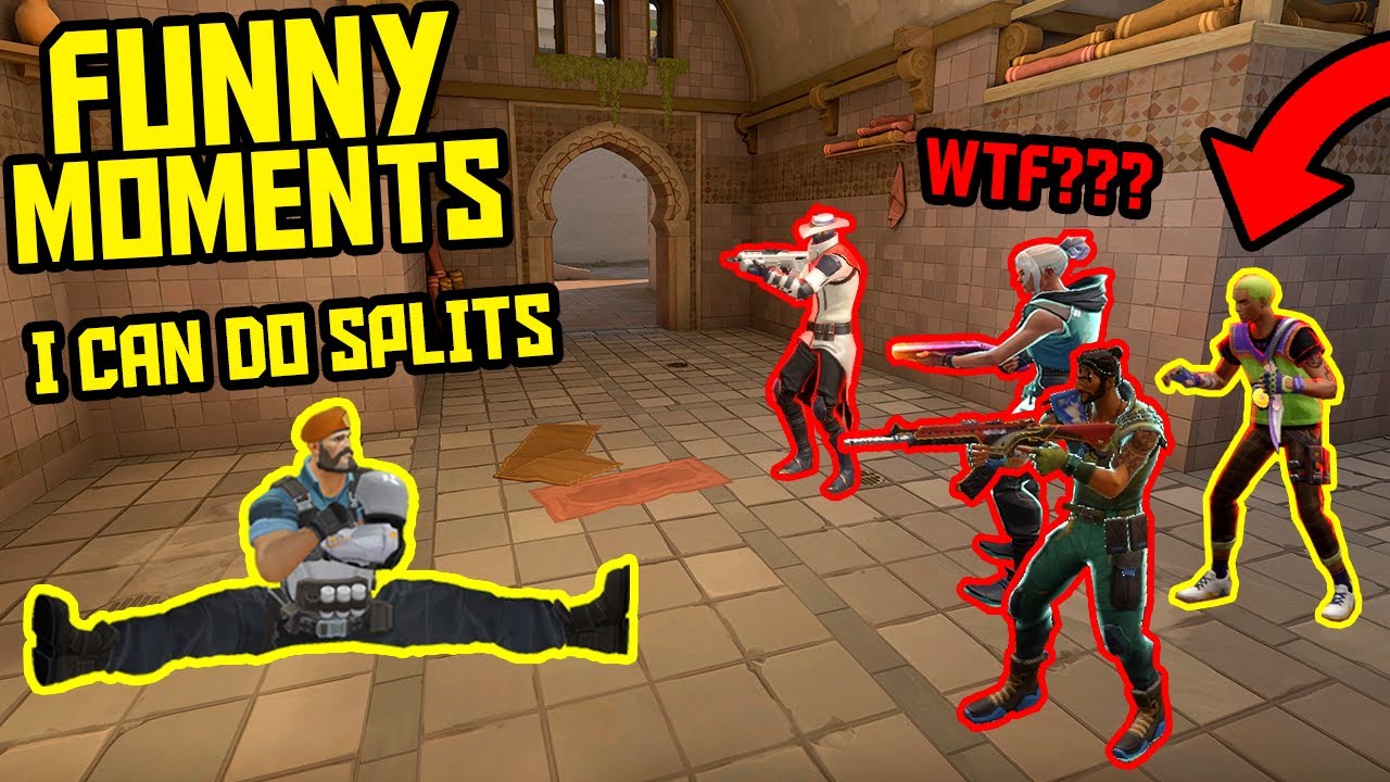 FUNNIEST MOMENTS IN VALORANT 