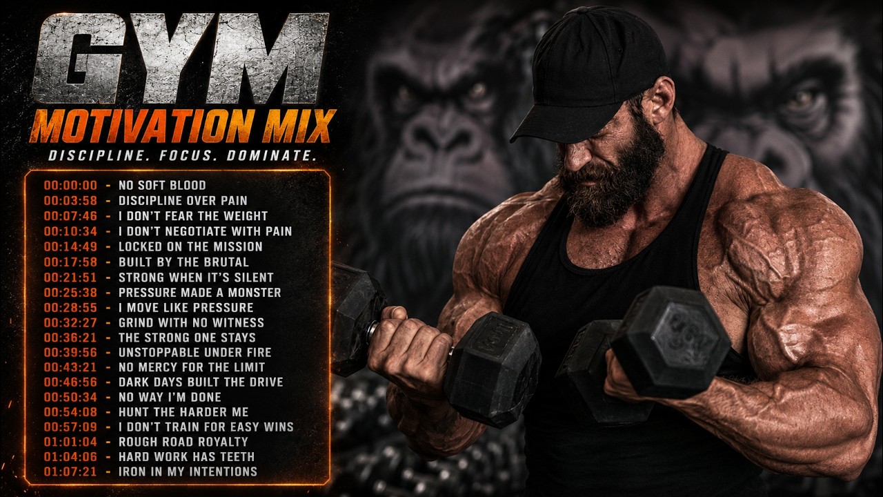 WORKOUT MUSIC 2026 🔥 GYM MOTIVATION 💪 BEST RAP & HIP HOP GYM PLAYLIST | WORKOUT MOTIVATION🔥