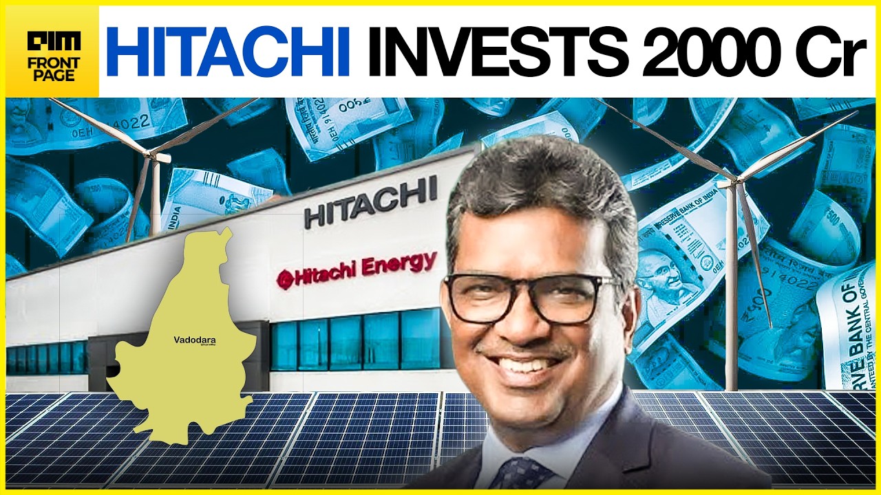 HUGE: Hitachi Energy's ₹2,000 Crore Vadodara Bet Will Carry India's Entire Renewable Grid