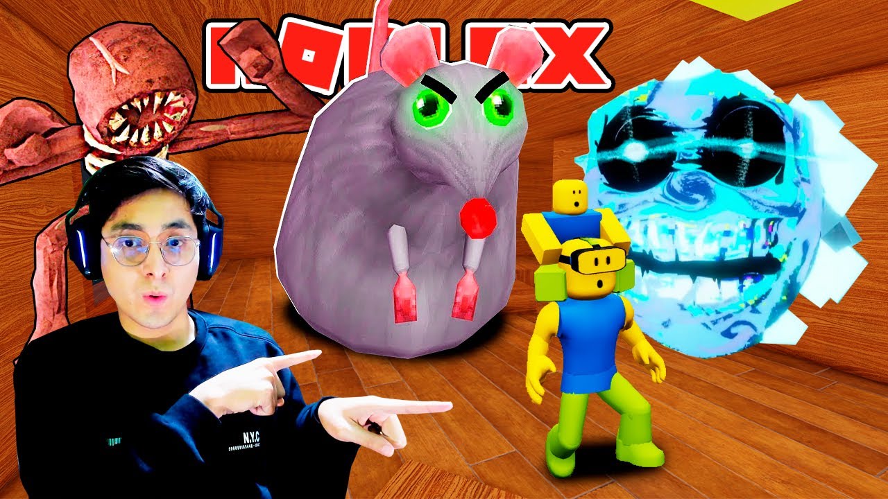 EL REGRESO DE LA RATA GIGANTE DE ROBLOX EN EL NIVEL SECRETO 🐭 | Doors But Bad | JehxTp