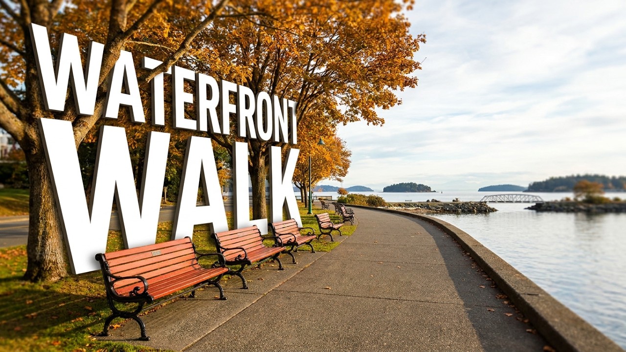 Have a walk around Nanaimo waterfront!