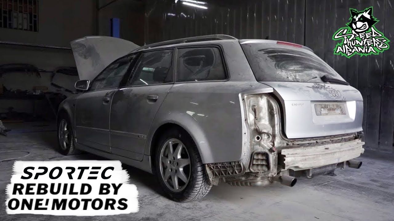 Autohunters: Audi A4 Sportec rebuilt by One Motors (Part3)